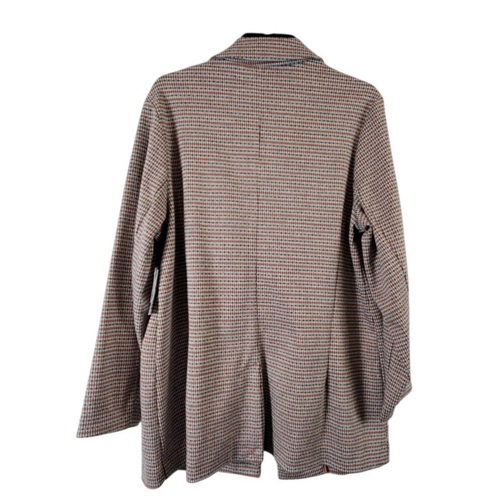 Nine West Plus OX Houndstooth Heritage Blazer - Picture 4 of 9